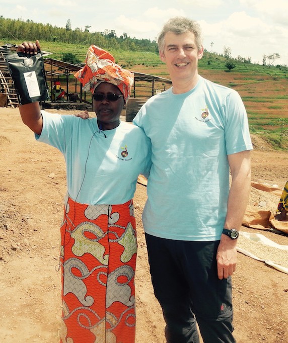 Evermore Ian in Rwanda - order coffee online
