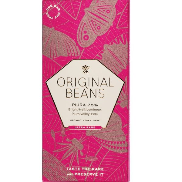 Original Beans Piura Porcelana 75% Peru BIO 70g