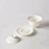 Porseleinen Gaiwan Wit 160ml - Afbeelding 2