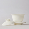 Porseleinen Gaiwan Wit 160ml - Afbeelding 3