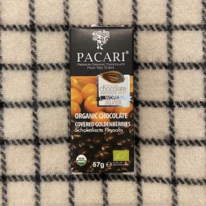 Paccari Golden Berries BIO - met chocolade omhulde phsysalis