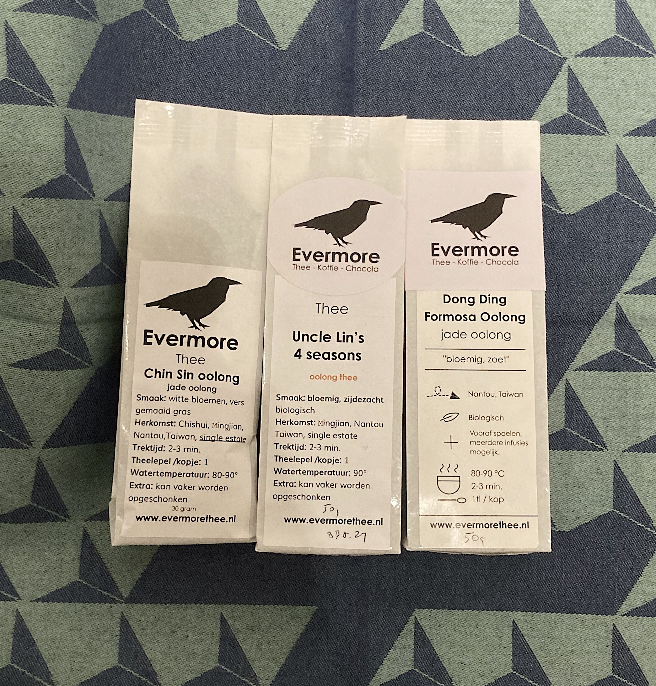 Proefpakket 3x Taiwanese Oolong